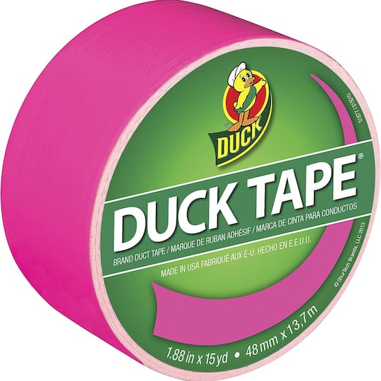 12 Pack: Duck Tape&#xAE; Neon Pink Duct Tape